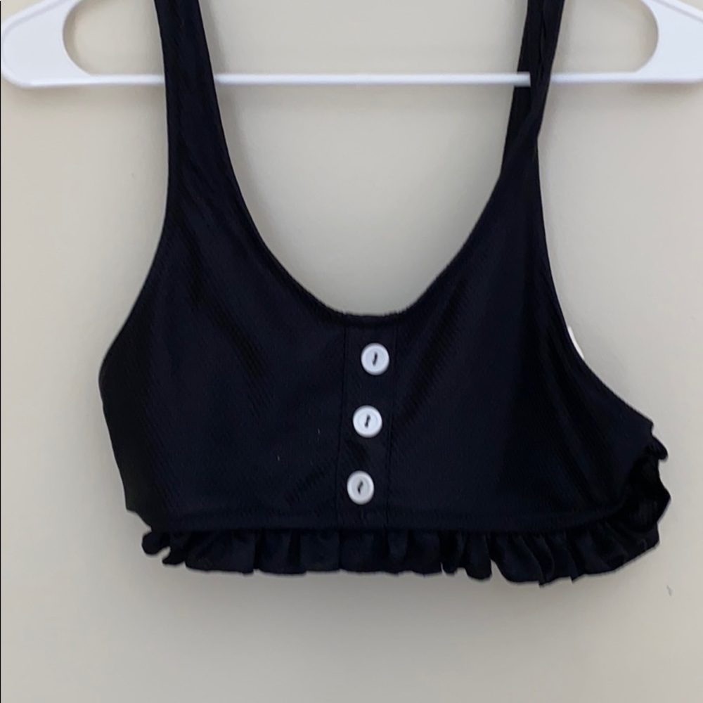 Black Swimsuit Top